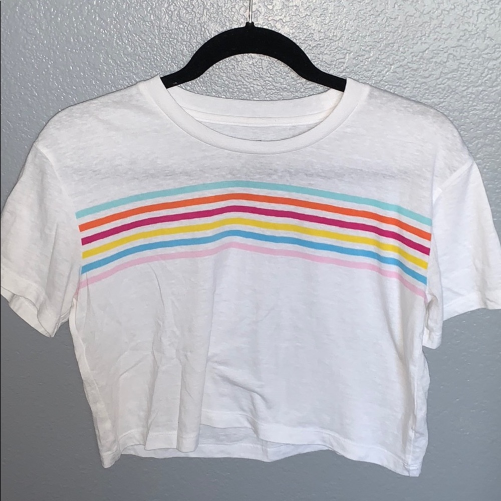 Pacsun Me to We Cropped Tee